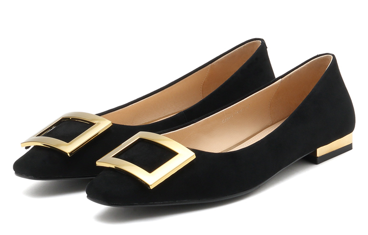 (W) Staccato Retro Square Toe Flats 'Commuter Black' 圖 3