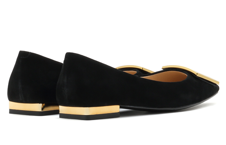 (W) Staccato Retro Square Toe Flats 'Commuter Black' 圖 4