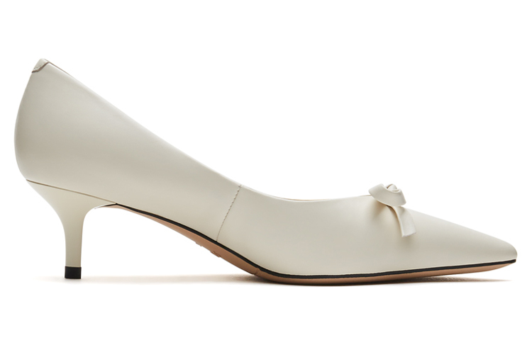 (W) Staccato Retro Versatile High-Heeled Casual 'White' 圖 2