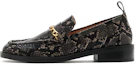 Buy (W) Mocasines Planos Staccato Retro Versátiles Punta Cuadrada 'Negro Gris' SZPEBX01DP1CA1