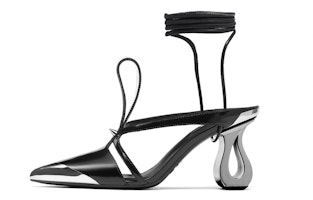 (Women) Staccato ROBERTWUN x Heels 'Cross-Strap Pointed Toe Roman' ED710CH3 (Women) Staccato ROBERTWUN x Heels 'Cross-Strap Pointed Toe Roman' ED710CH3