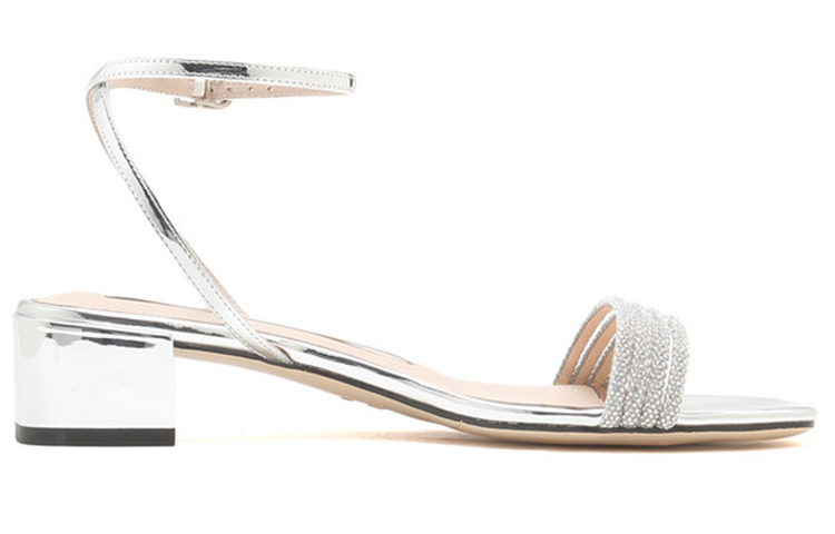 Order Staccato 思加圖 一字帶涼鞋 女款 銀色