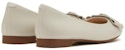 (W) Staccato Sheepskin Commuter Slip-On Flats 'Wanita' H1269AQ3