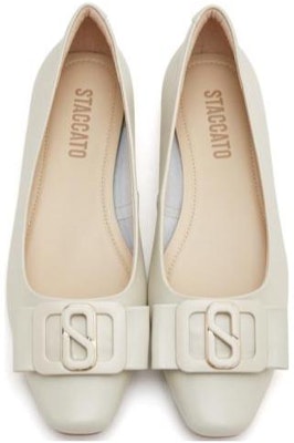 (W) Staccato Sheepskin Commuter Slip-On Flats 'Wanita' H1269AQ3 Cheap (W) Staccato Sheepskin Commuter Slip-On Flats 'Wanita' H1269AQ3