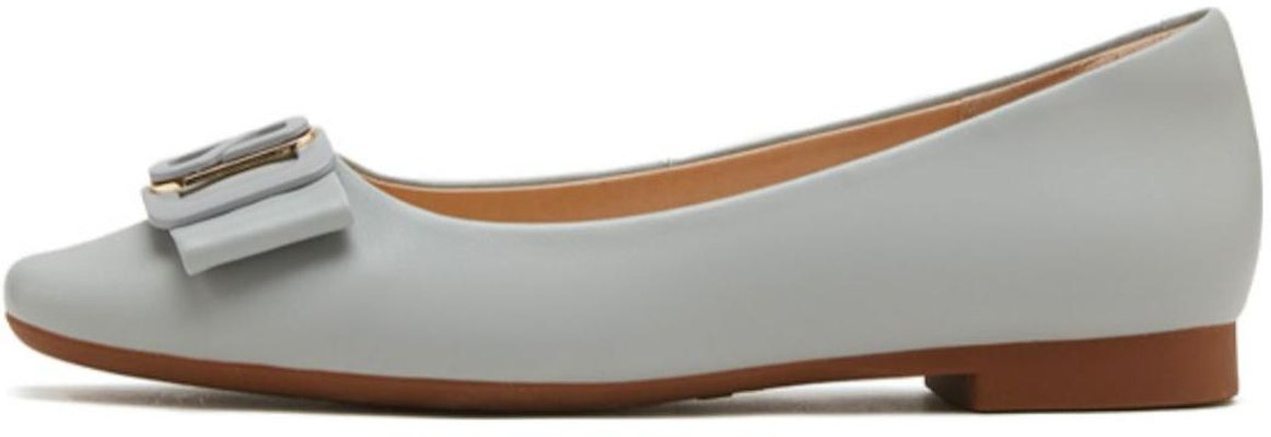 (W) Staccato Sheepskin Commuter Slip-On Flats 'Wanita' H1269AQ3 1