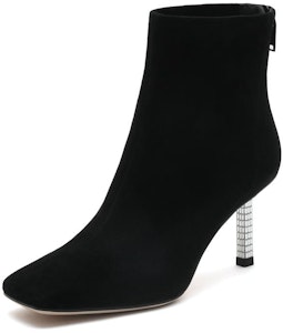 (W) Staccato羊皮磨砂高跟鞋尖头侧拉链短靴“黑色” 9VP20DD2 Order (W) Staccato羊皮磨砂高跟鞋尖头侧拉链短靴“黑色” 9VP20DD2