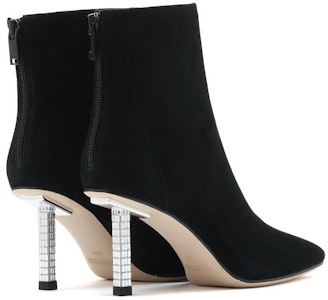 (W) Staccato羊皮磨砂高跟鞋尖头侧拉链短靴“黑色” 9VP20DD2 Shop (W) Staccato羊皮磨砂高跟鞋尖头侧拉链短靴“黑色” 9VP20DD2