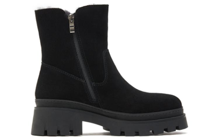 Order (W) Boot Pendek Staccato 'Black Snow' M7121DD2