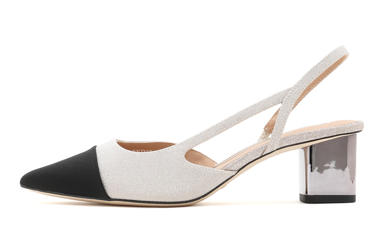 (Women) Staccato Slingback Chunky Heel Sandals 'Pink Apricot Black' SZP9YD22DK1CH1