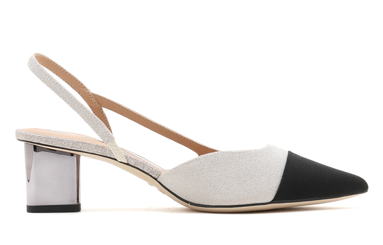 (W) Staccato Slingback Chunky Heel Sandals 'Pink Apricot Black' 圖 2