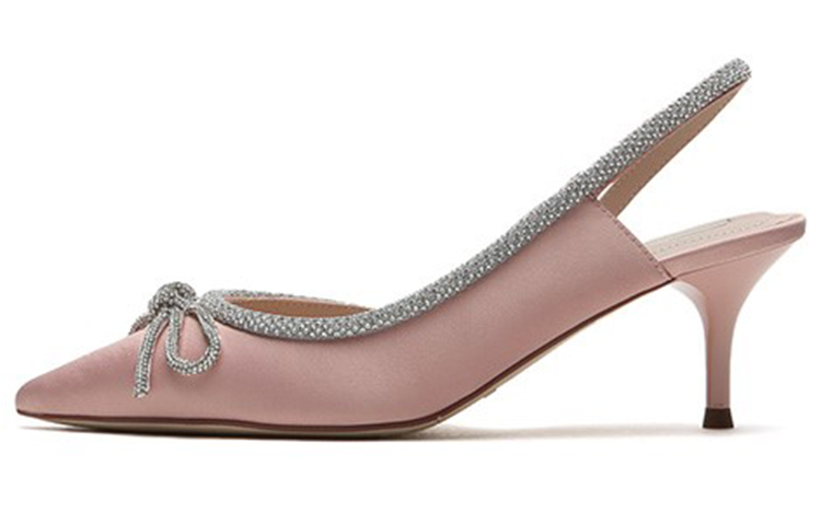 (Women) Staccato Slingback Pumps 'Pink Bow' SZP9NW40DK1AH1
