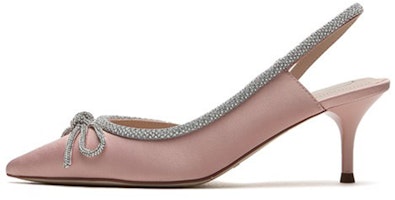 (Women) Staccato Slingback Pumps 'Pink Bow' SZP9NW40DK1AH1 (Women) Staccato Slingback Pumps 'Pink Bow' SZP9NW40DK1AH1