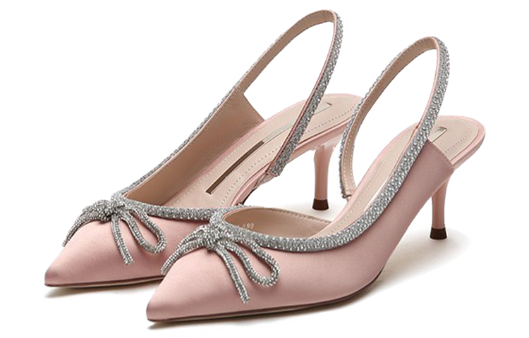 (W) Staccato Slingback Pumps 'Pink Bow' 圖 3