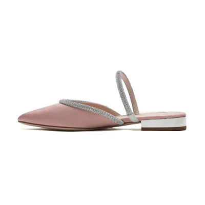 (W) Staccato Slingback Sandals 'Silk Satin Pink'