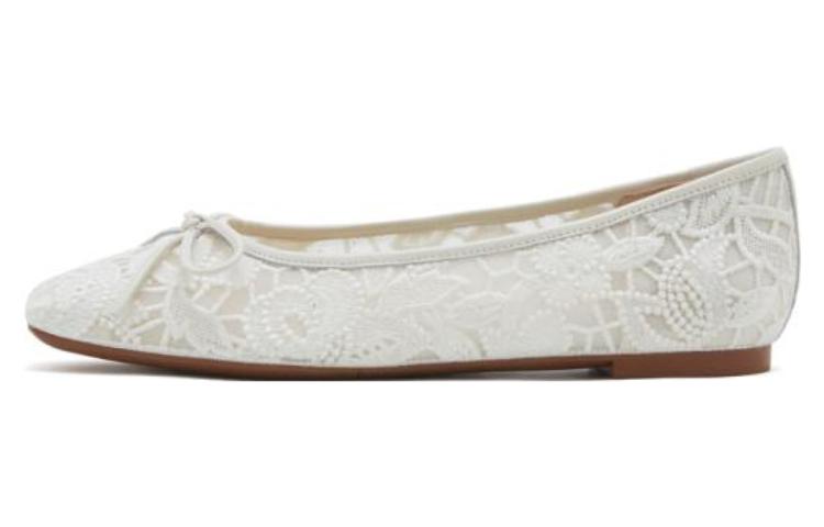 (W) Staccato Slip-On 'Beige Bow'