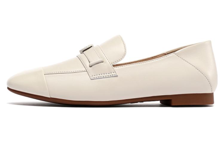 Buy (W) 思加图一脚蹬平底鞋 "优雅白/柔杏色" H2265CA3