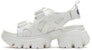 (W) Sandal Sukan Staccato 'Tapak Tebal Putih' SZPEBK10DA1BL1