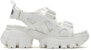 (W) Sandal Sukan Staccato 'Tapak Tebal Putih' SZPEBK10DA1BL1