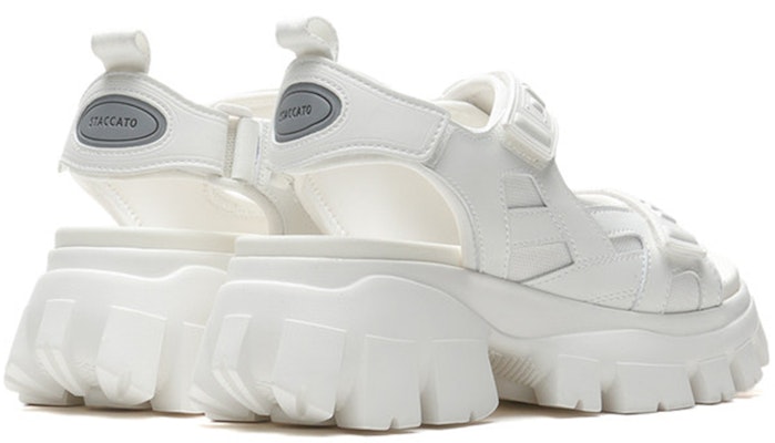 (Women) Staccato Sports Sandal 'Thick Sole White' SZPEBK10DA1BL1 Purchase (Women) Staccato Sports Sandal 'Thick Sole White' SZPEBK10DA1BL1