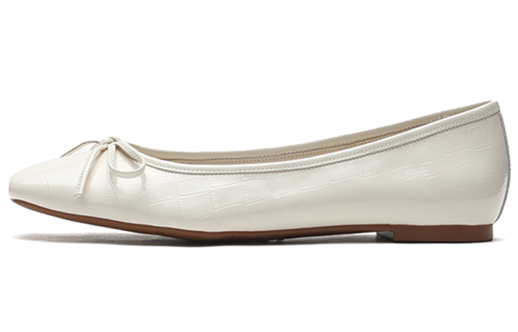 (Women) Staccato Square Toe Flat 'Beige' SZP9UR13DD1AQ1