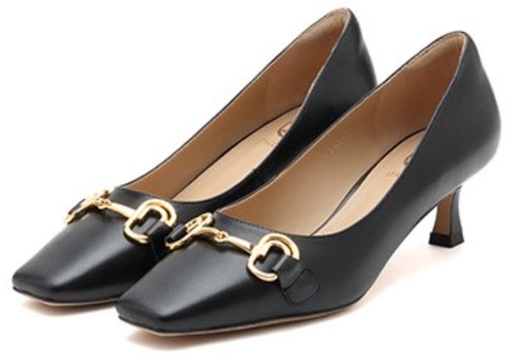 (Women) Staccato Square Toe Kitten Heel 'Fashion Casual Black' SG9C2231DU1CQ1 Order (Women) Staccato Square Toe Kitten Heel 'Fashion Casual Black' SG9C2231DU1CQ1