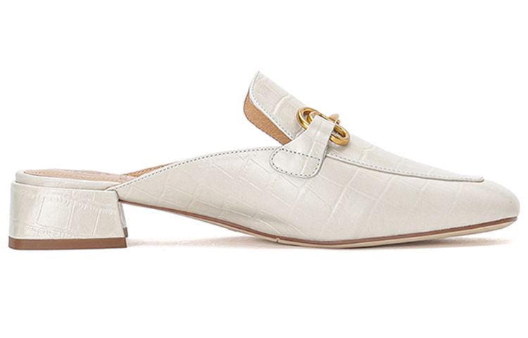 Order (W) スタッカートスクエアトゥレトロミュール (ベージュ) SZP9SC25DD1CH0