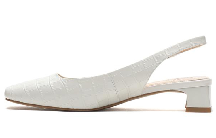 (Women) Staccato Square Toe Retro Sandals 'Beige White' S9UA8901DD3AH1