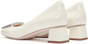 Lookbook (Women) Staccato Square Toe Slip-On Chunky Heel 4.5cm 'Black Leather' EL603CQ3