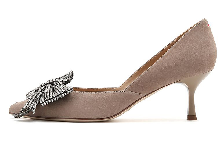 (Women) Staccato Stiletto 'Sweet Grey Bowtie' SZP9NW63DP1CQ1