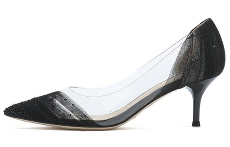 (Women) Staccato Stiletto Heels 'Black Rhinestone' SZP9NW37DU1AQ1