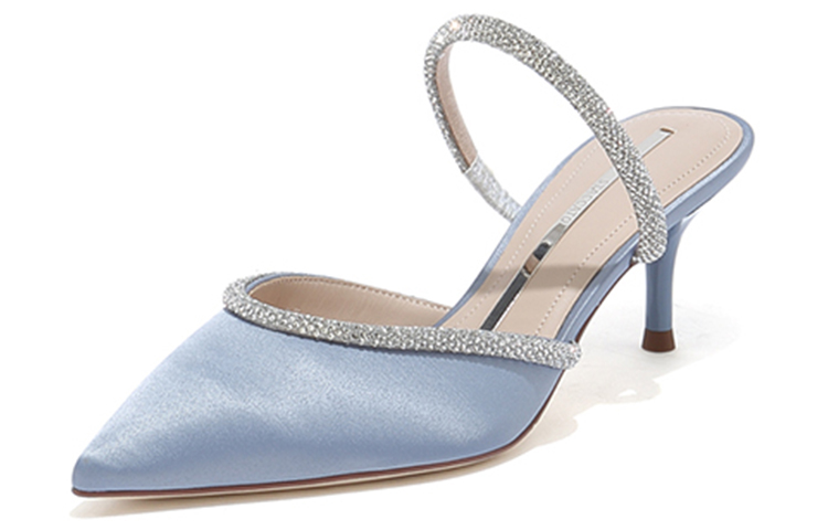 (W) Staccato Stiletto High Heels 'Satin Finish Blue' 圖 3