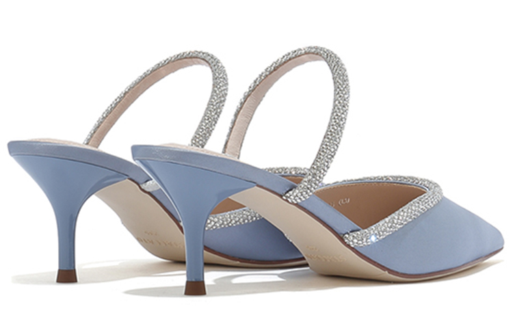 (W) Staccato Stiletto High Heels 'Satin Finish Blue' 圖 4
