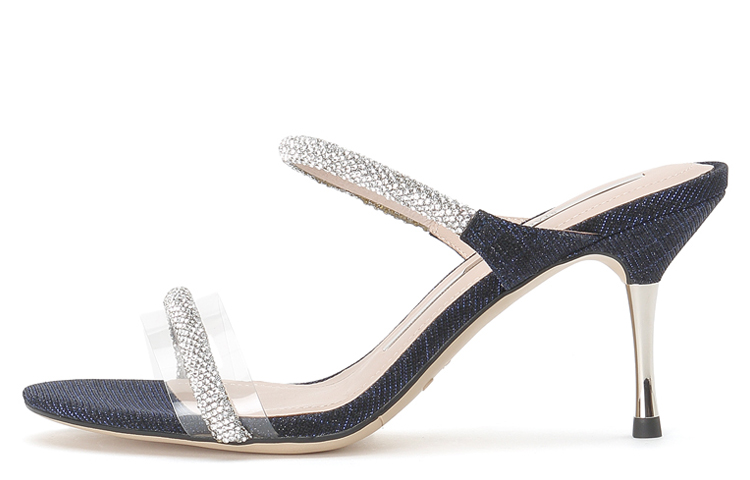 (Women) Staccato Stiletto Sandal 'Deep Blue and White Fairy' SZP9VN68DM8BT0