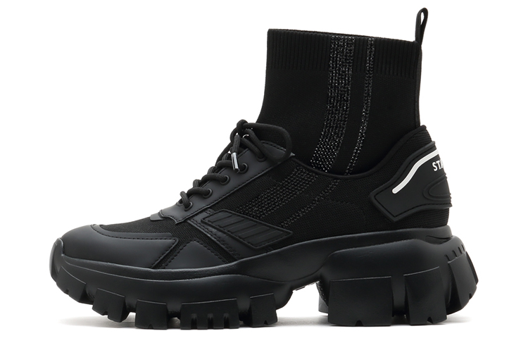 (Women) Staccato Thick-Soled Casual Mid-Top 'Black' SZPECE04DU1CD1