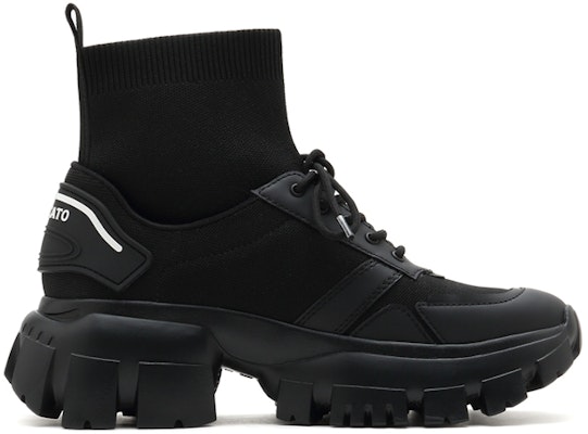 (Women) Staccato Thick-Soled Casual Mid-Top 'Black' SZPECE04DU1CD1 Order (Women) Staccato Thick-Soled Casual Mid-Top 'Black' SZPECE04DU1CD1