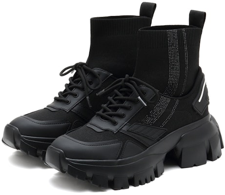 (Women) Staccato Thick-Soled Casual Mid-Top 'Black' SZPECE04DU1CD1 Lookbook (Women) Staccato Thick-Soled Casual Mid-Top 'Black' SZPECE04DU1CD1