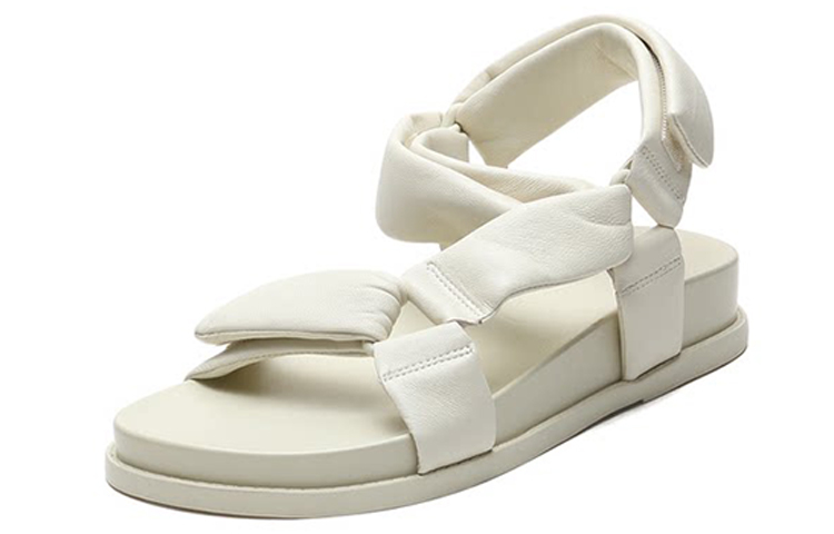 (W) Staccato Velcro Sport Sandals 'Beige' 圖 3