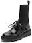 Lookbook (Women) Staccato Vintage British Style Chunky Heel Booties 'Elastic Black' SZPEAF06DU1DZ0