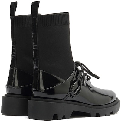 (W) Staccato Gaya British Vintage Chunky Heel Booties 'Elastic Hitam' SZPEAF06DU1DZ0 Shop (W) Staccato Gaya British Vintage Chunky Heel Booties 'Elastic Hitam' SZPEAF06DU1DZ0