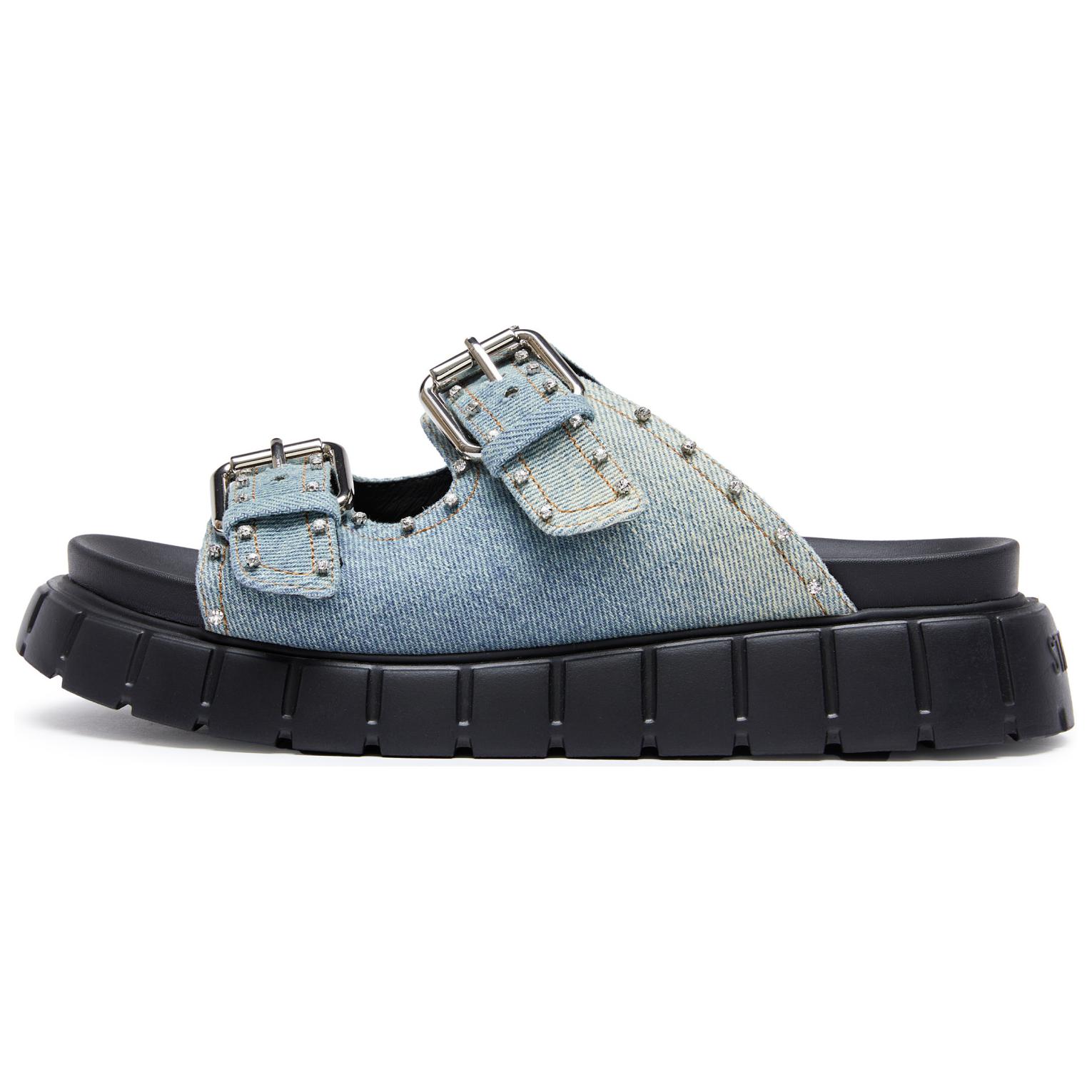 (Women) Staccato Vintage Cowboy Soft Lightweight Slip-On Platform Sandals for Women. EJO08BT4
