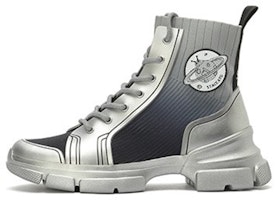 (Women) Staccato x China Aerospace 'Gradient Grey Sock-Style Ankle Boot' SZP9LI32DP1DD0 (Women) Staccato x China Aerospace 'Gradient Grey Sock-Style Ankle Boot' SZP9LI32DP1DD0