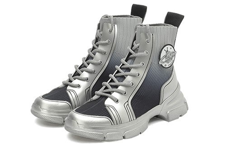 (W) Staccato China Aerospace 'Gradient Grey Sock-Style Ankle Boot' 圖 2