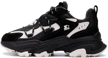 (Women) STARTER 'Black and White Thick Sole Retro Dad Shoe' STG4S2001F-BK02 (Women) STARTER 'Black and White Thick Sole Retro Dad Shoe' STG4S2001F-BK02