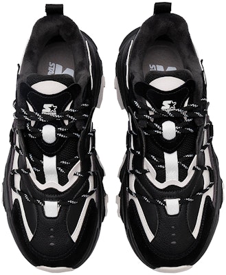 (W) STARTER 'Zapatillas Retro de Suela Gruesa Blanco y Negro para Hombre' STG4S2001F-BK02 Shop (W) STARTER 'Zapatillas Retro de Suela Gruesa Blanco y Negro para Hombre' STG4S2001F-BK02