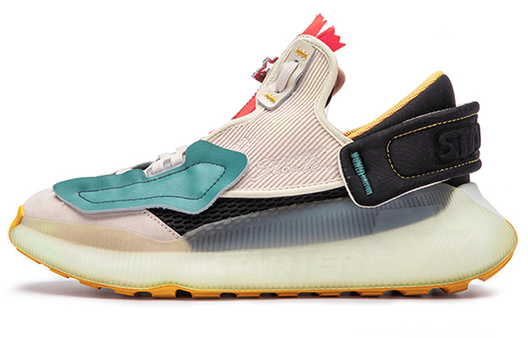 (Women) STARTER 'Pink Blue Color-Block Platform Zip' STF3S2015F-CL01