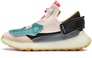(Women) STARTER 'Pink Blue Color-Block Platform Zip' STF3S2015F-CL01 (Women) STARTER 'Pink Blue Color-Block Platform Zip' STF3S2015F-CL01