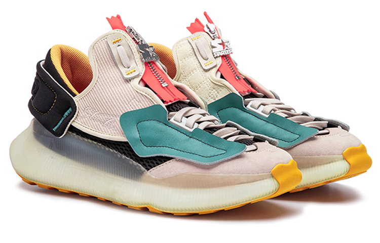 Lookbook (W) STARTER 'Platform Blok Warna Merah Jambu Biru dengan Zip' STF3S2015F-CL01