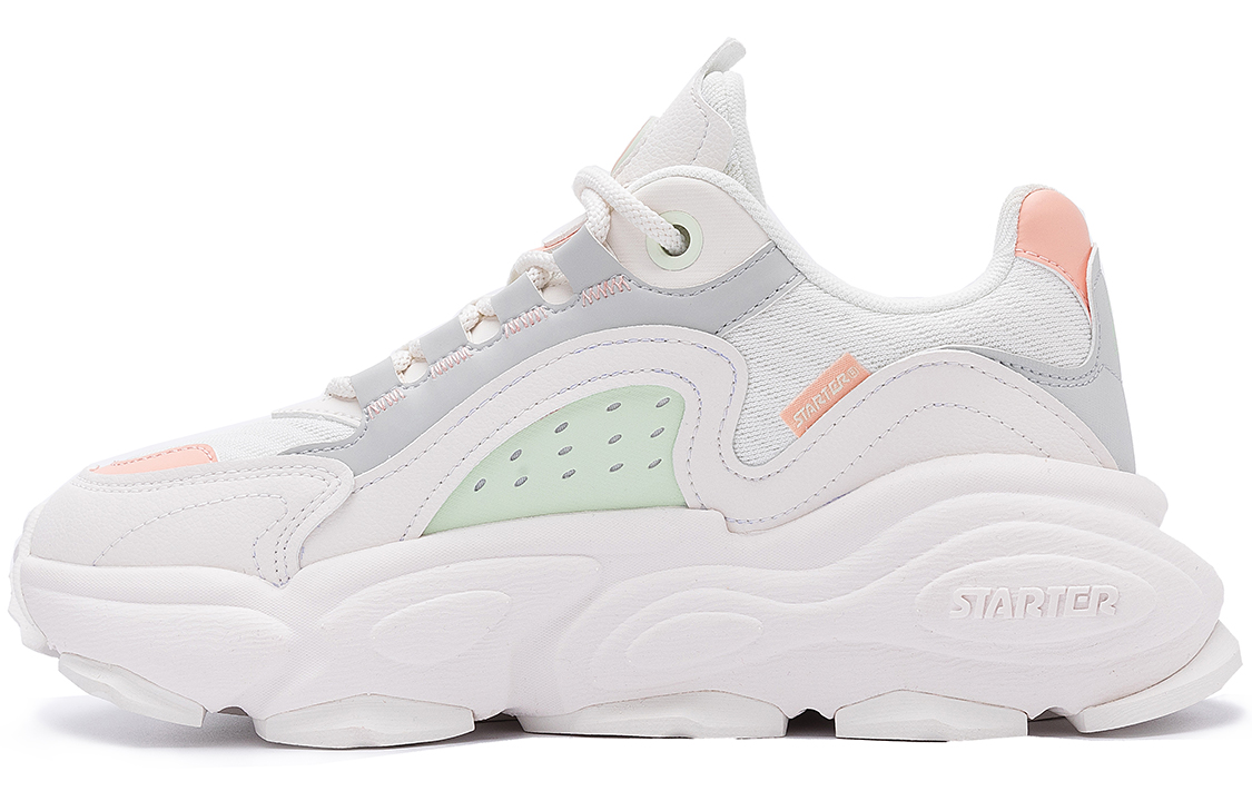 (W) STARTER 'Retro Chunky Sole Dad Shoe - White'