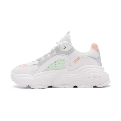 (W) STARTER 'Retro Chunky Sole Dad Shoe - White'