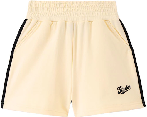 (Women) STARTER Retro High-Waist Shorts with Letter Print. STDI2C3405F Buy (Women) STARTER Retro High-Waist Shorts with Letter Print. STDI2C3405F